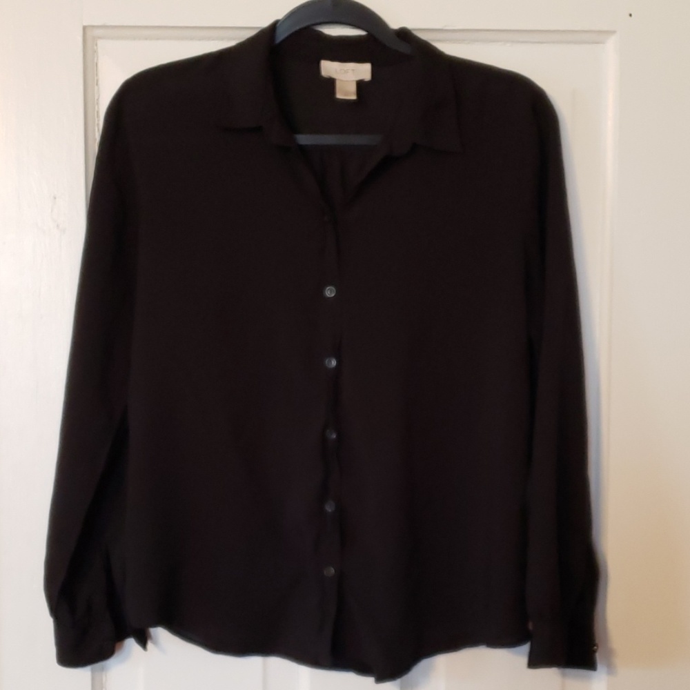 Black Loft Blouse